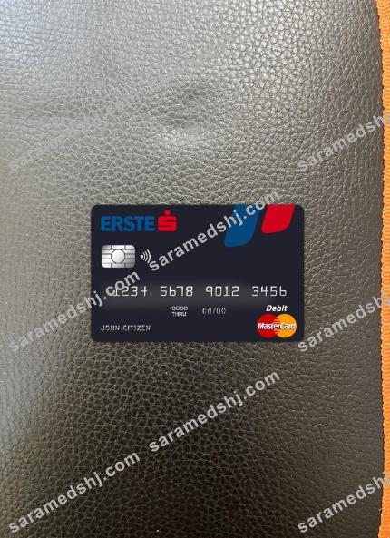 Austria Erste Group bank master card photolook front